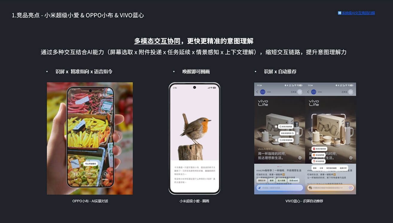 小米、OPPO 与 vivo 竞品调研