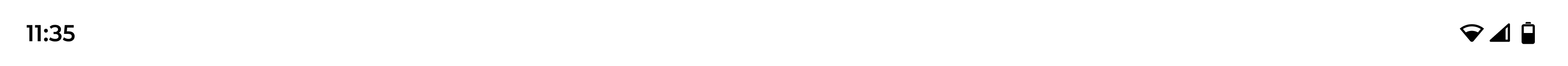 11:35 状态栏